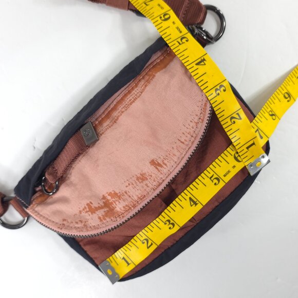 LULULEMON ALL NIGHT FESTIVAL MICRO CROSSBODY BAG BLACK PINK PASTEL COPPER *AS-IS - Picture 14 of 16
